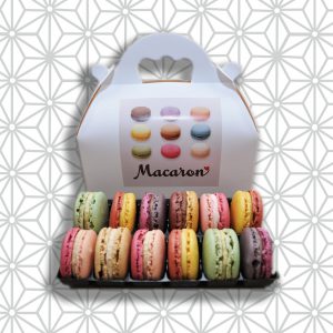 12er Macarons mit Verpackung